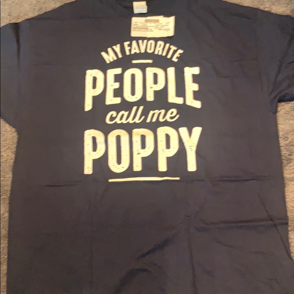Father’s Day Shirt. “Poppy” XL. NWT